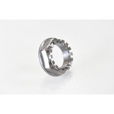 AELLA Small Hub Hexagonal Titanium Rear Axle Nut (Sprocket Side)